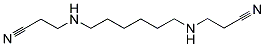 3-[6-(2-CYANO-ETHYLAMINO)-HEXYLAMINO]-PROPIONITRILE Struktur