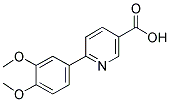 6-(3,4-DIMETHOXYPHENYL)NICOTINIC ACID Struktur