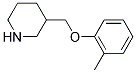 3-O-TOLYLOXYMETHYL-PIPERIDINE Struktur