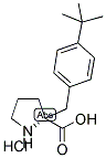 (R)-ALPHA-(4-TERT-BUTYL-BENZYL)-PROLINE-HCL Struktur