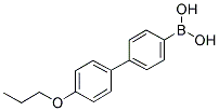 4-(4'-PROPOXYPHENYL)PHENYLBORONIC ACID Struktur