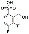 2,3-DIFLUORO-6-SULFOPHENYLMETHANOL Struktur