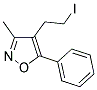 4-(2-IODOOETHYL)-3-METHYL-5-PHENYLISOXAZOLE Struktur