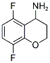 5,8-DIFLUORO-CHROMAN-4-YLAMINE Struktur