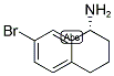 (R)-7-BROMO-1,2,3,4-TETRAHYDRO-NAPHTHALEN-1-YLAMINE Struktur