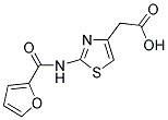 [2-(2-FUROYLAMINO)-1,3-THIAZOL-4-YL]ACETIC ACID Struktur