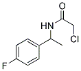 2-CHLORO-N-[1-(4-FLUOROPHENYL)ETHYL]ACETAMIDE Struktur