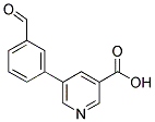 5-(3-FORMYLPHENYL)NICOTINIC ACID Struktur