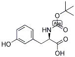 (R)-2-TERT-BUTOXYCARBONYLAMINO-3-(3-HYDROXY-PHENYL)-PROPIONIC ACID Struktur