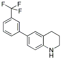 6-[3-(TRIFLUOROMETHYL)PHENYL]-1,2,3,4-TETRAHYDRO QUINOLINE Struktur