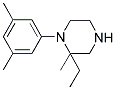 1-(3,5-DIMETHYLPHENYL)-2-ETHYL-2-METHYLPIPERAZINE Struktur