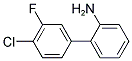 4'-CHLORO-3'-FLUORO[1,1'-BIPHENYL]-2-AMINE Struktur