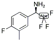 (1R)-2,2,2-TRIFLUORO-1-(4-FLUORO-3-METHYLPHENYL)ETHYLAMINE Struktur