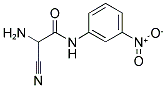 2-AMINO-2-CYANO-N-(3-NITRO-PHENYL)-ACETAMIDE Struktur