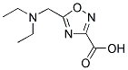 5-[(DIETHYLAMINO)METHYL]-1,2,4-OXADIAZOLE-3-CARBOXYLIC ACID Struktur