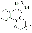 (5-TETRAZOLYL-2-PHENYL)-5,5-DIMETHYL-[1,3,2]-DIOXA-BORINANE Struktur