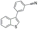 3-(1-BENZOTHIEN-3-YL)BENZONITRILE Struktur