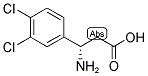 (S)-3-AMINO-3-(3,4-DICHLORO-PHENYL)-PROPIONIC ACID Struktur