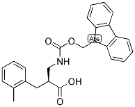 (S)-2-[(9H-FLUOREN-9-YLMETHOXYCARBONYLAMINO)-METHYL]-3-O-TOLYL-PROPIONIC ACID Struktur