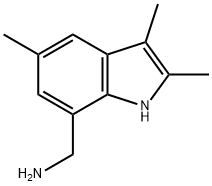 C-(2,3,5-TRIMETHYL-1H-INDOL-7-YL)-METHYLAMINE Struktur