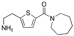 2-[5-(1-AZEPANYLCARBONYL)-2-THIENYL]ETHANAMINE Struktur