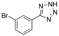 5-(3-BROMO-PHENYL)-2H-TETRAZOLE Struktur