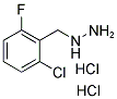 (2-CHLORO-6-FLUOROBENZYL)HYDRAZINE DIHYDROCHLORIDE Struktur