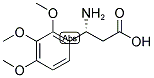 (R)-3-AMINO-3-(2,3,4-TRIMETHOXY-PHENYL)-PROPIONIC ACID Struktur