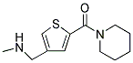 N-METHYL[5-(1-PIPERIDINYLCARBONYL)-3-THIENYL]METHANAMINE Struktur