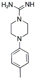 4-(4-METHYLPHENYL)PIPERAZINE-1-CARBOXIMIDAMIDE Struktur