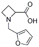 1-(2-FURYLMETHYL)-2-AZETIDINECARBOXYLIC ACID Struktur