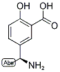 (S)-5-(1-AMINOETHYL)-2-HYDROXYBENZOIC ACID Struktur