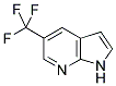 5-TRIFLUOROMETHYL-1H-PYRROLO[2,3-B]PYRIDINE Struktur