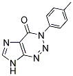 3-(4-METHYLPHENYL)-3,7-DIHYDRO-4H-IMIDAZO[4,5-D][1,2,3]TRIAZIN-4-ONE Struktur