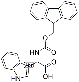 (S)-[(9H-FLUOREN-9-YLMETHOXYCARBONYLAMINO)]-(1H-INDOL-3-YL)-ACETIC ACID Struktur