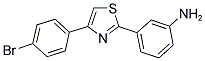 3-[4-(4-BROMO-PHENYL)-THIAZOL-2-YL]-PHENYLAMINE Struktur