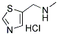 METHYL-THIAZOL-5-YLMETHYL-AMINE HYDROCHLORIDE Struktur