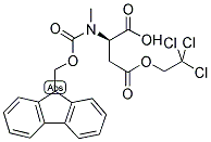 FMOC-D-MEASP(TCE)-OH Struktur