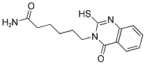 6-(2-MERCAPTO-4-OXOQUINAZOLIN-3(4H)-YL)HEXANAMIDE Struktur