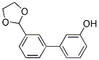 3'-[1,3]DIOXOLAN-2-YL-BIPHENYL-3-OL Struktur