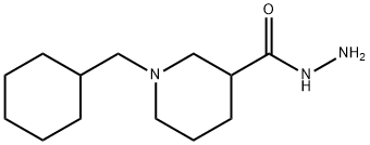 1-(CYCLOHEXYLMETHYL)PIPERIDINE-3-CARBOHYDRAZIDE Struktur