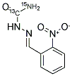 2-NITROBENZALDEHYDE SEMICARBAZONE-13C, 15N2|2-NP-呋喃西林-13C, 15N2