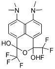 6,7-BIS(DIMETHYLAMINO)-1,3-BIS(TRIFLUOROMETHYL)-1H,3H-BENZO[DE]ISOCHROMENE-1,3-DIOL Struktur