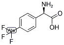 (R)-AMINO-(4-TRIFLUOROMETHYL-PHENYL)-ACETIC ACID Struktur