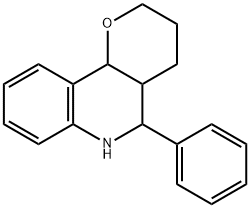 5-PHENYL-3,4,4A,5,6,10B-HEXAHYDRO-2H-PYRANO[3,2-C]QUINOLINE Struktur