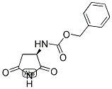 (R)-(2,5-DIOXO-PYRROLIDIN-3-YL)-CARBAMIC ACID BENZYL ESTER Struktur