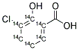 3-CHLOROSALICYLIC ACID [RING-14C(U)] Struktur