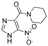 1-[(5-NITRO-1H-IMIDAZOL-4-YL)CARBONYL]PIPERIDINE Struktur