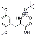 (R)-2-TERT-BUTOXYCARBONYLAMINO-3-(2,5-DIMETHOXY-PHENYL)-PROPIONIC ACID Struktur