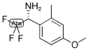 (1R)-2,2,2-TRIFLUORO-1-(4-METHOXY-2-METHYLPHENYL)ETHYLAMINE Struktur